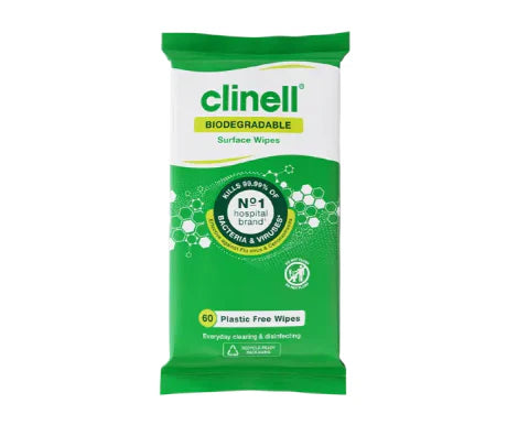 Clinell Universal Wipes - Plastic Free Biodegradable
