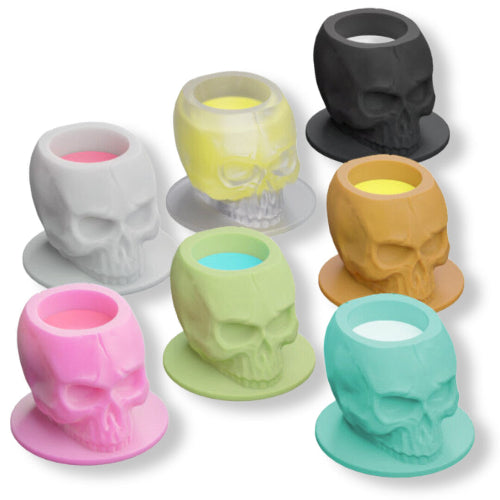 Skull Silicone Ink Caps