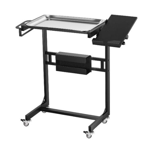 Stainless Mobile Workstation - Tablet/Glove Holder