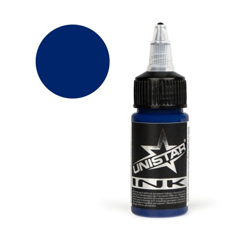 Unistar Tattoo Ink - Cosmic Blue 30ml