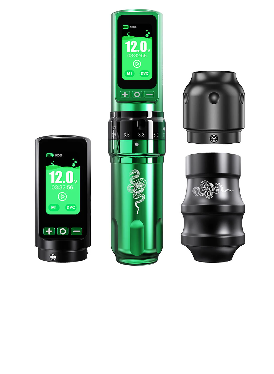 Dragonhawk Fold PRO Wireless Rotary Tattoo Pen - Year of the Snake