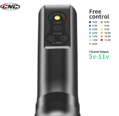CNC WE Wireless Tattoo Pen Machine Dual Batteries