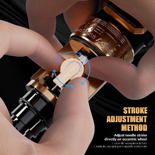 Ambition Epoch Max Adjustable Wireless Tattoo Machine - 2 Batteries