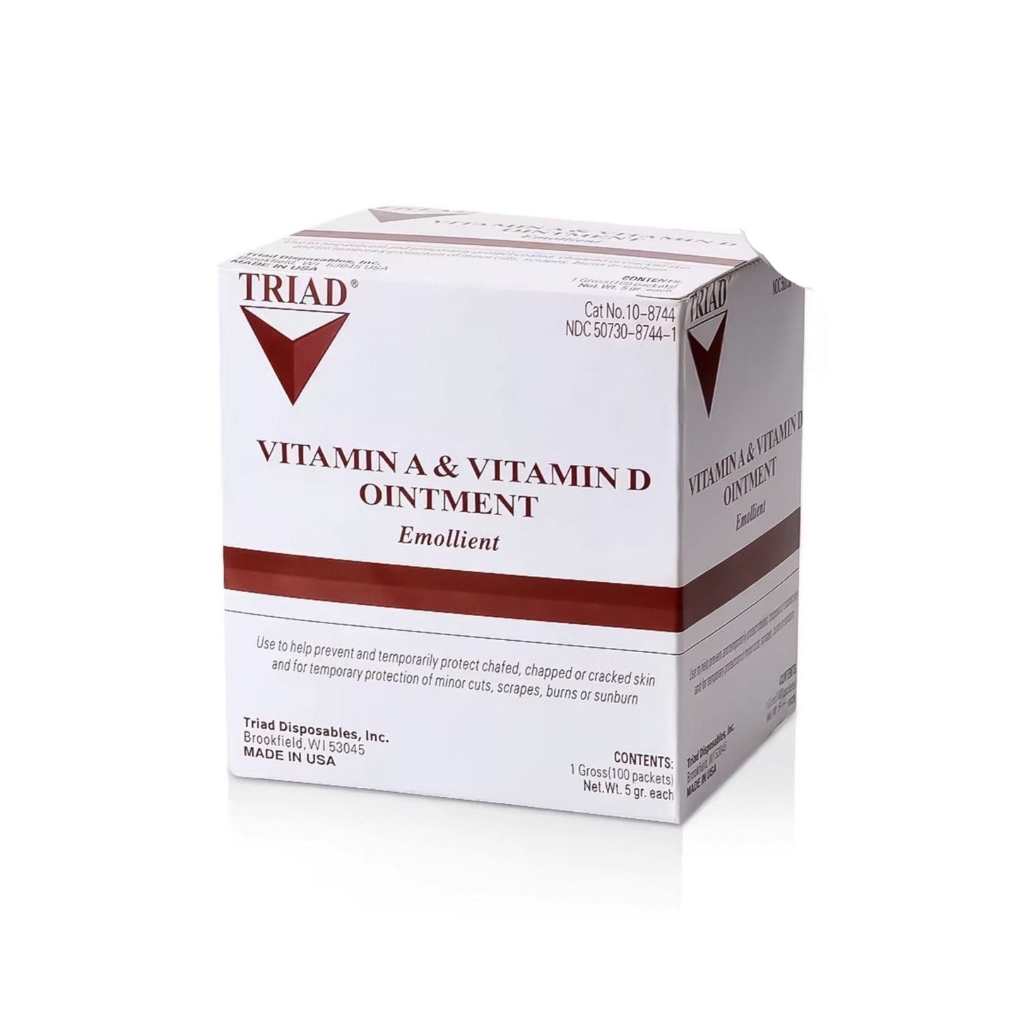 A & D Vitamin Ointment Box of 100