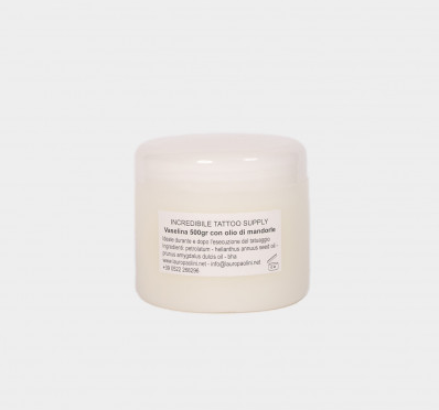 White Vaseline with almond oil - 500g
