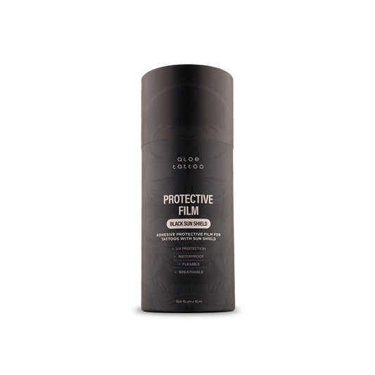 AloeTattoo® - Protector Film Roll Black Sun Shield 15cm x 10m