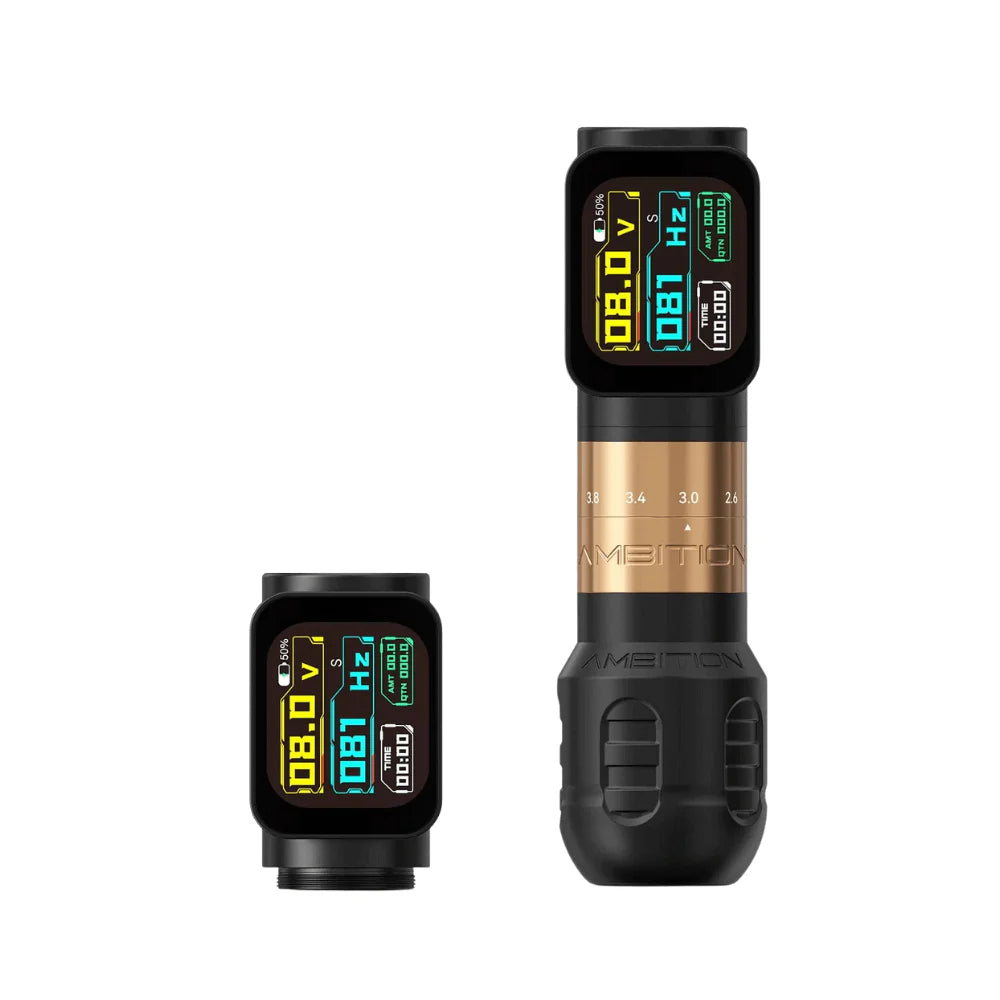 Ambition Seher Pro Wireless Tattoo Machine Kit