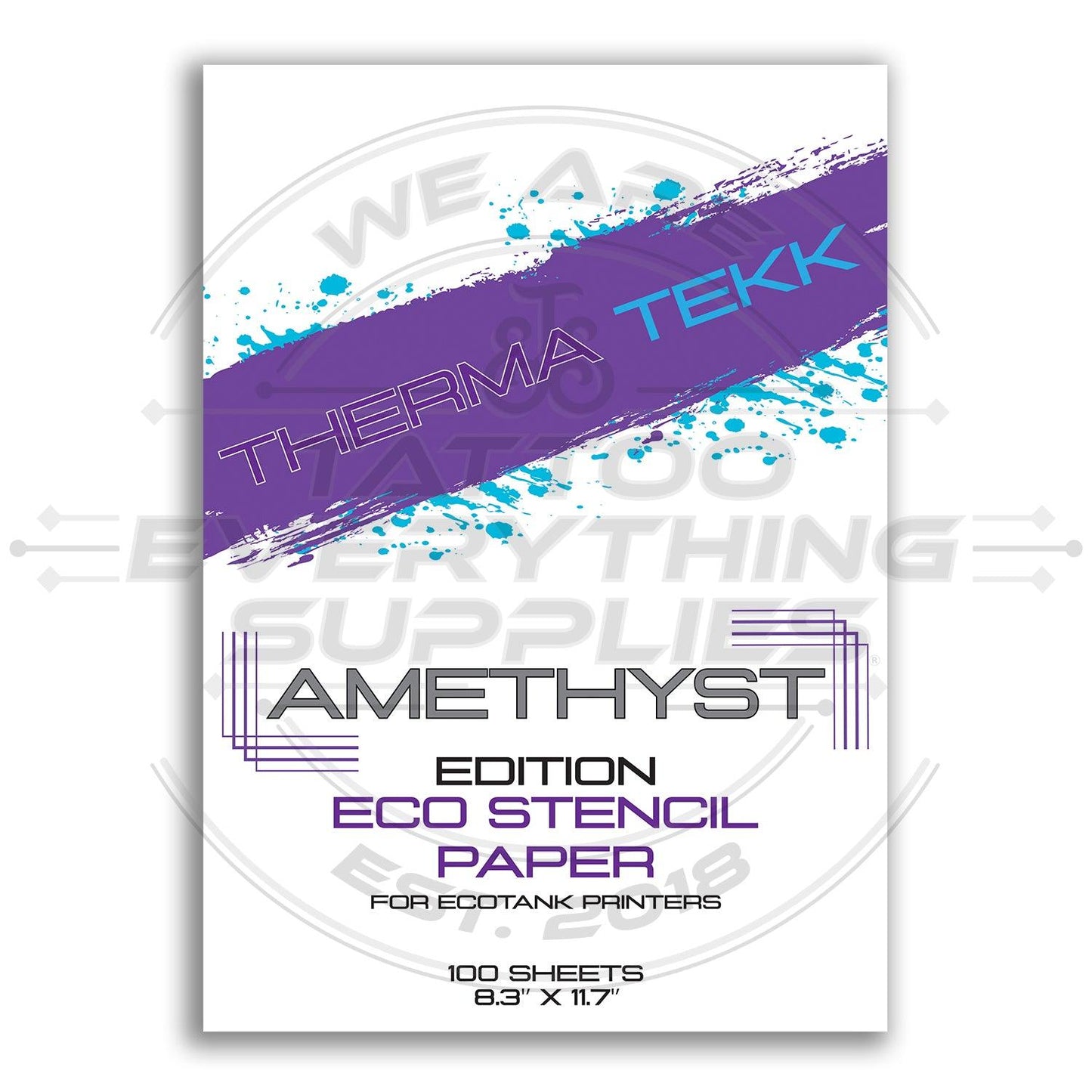 Therma Tekk Amethyst Ecotank Stencil Paper - Tattoo Everything Supplies