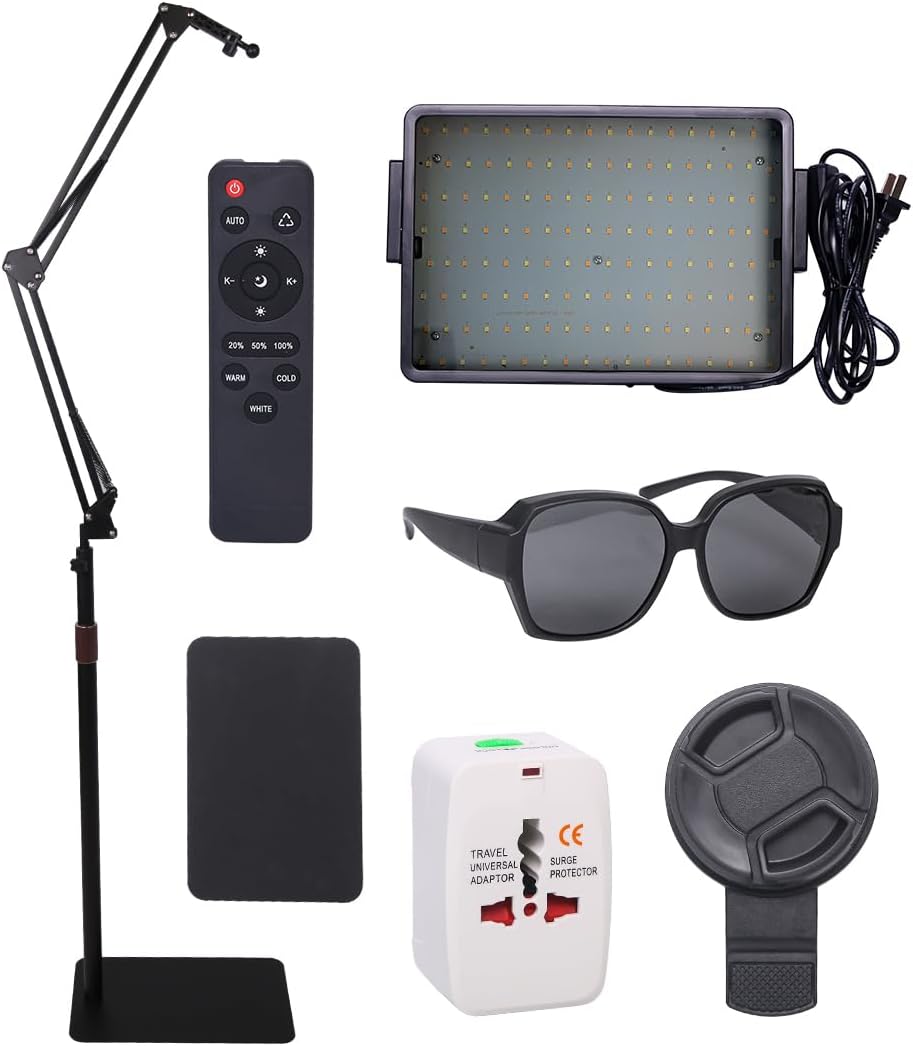 Anti Reflective Tattoo Multi position Floor Light Kit