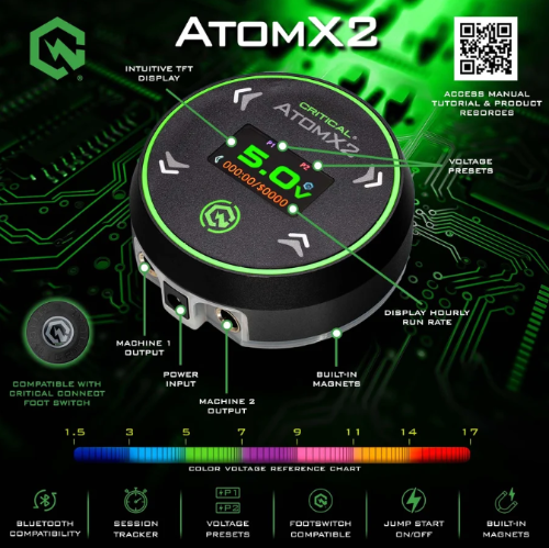 Critical AtomX2 Power Supply