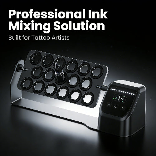 MK Electric Tattoo Ink Bottle Mixer - Pick your Colour