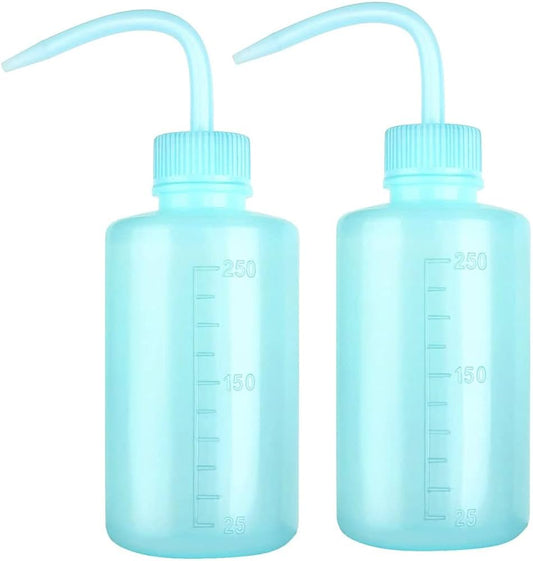 Blue Plastic Wash Squeeze Bottle