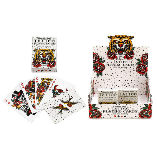 Vintage Tattoo Playing Cards - Tattoo Everything Supplies