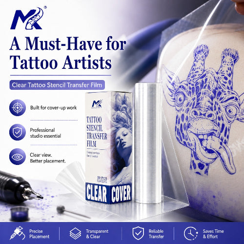 MK Clear Tattoo Transfer Film Roll