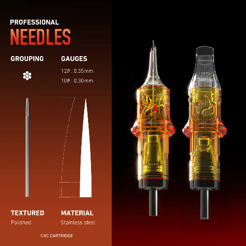 CNC Tattoo Needle Cartridges Fuego Top 10