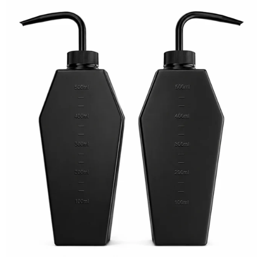 Coffin Wash Bottle- Black - 500ml
