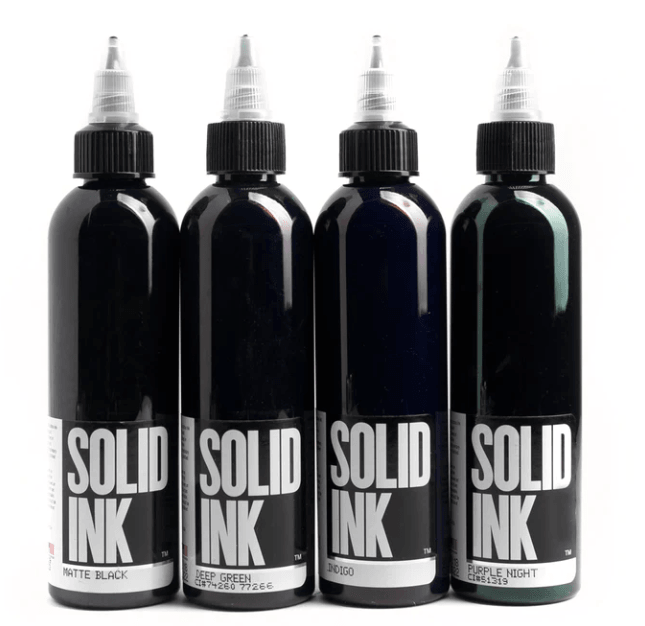 Solid Ink - Darkside Set 1oz - Tattoo Everything Supplies