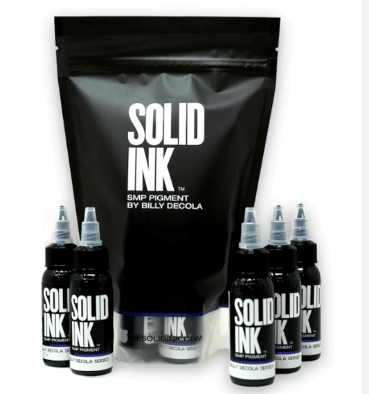Solid Ink - SMP Pigments by Billy Decola - Tattoo Everything Supplies