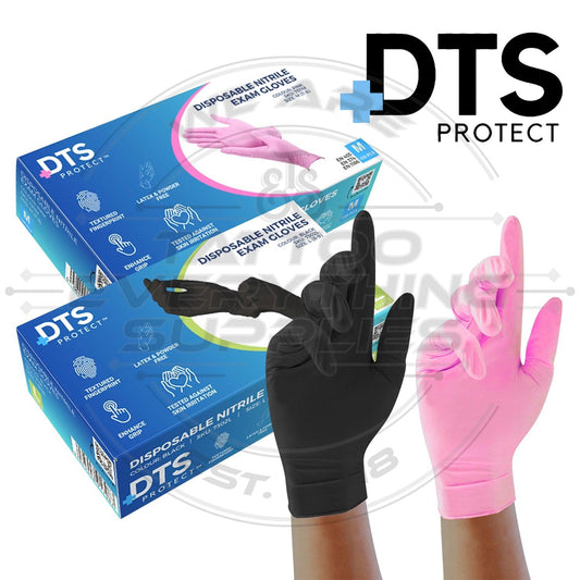 LIMITED TIME OFFER-DTS Powder Free Nitrile Gloves (DO NOT ADD CODES). - Tattoo Everything Supplies