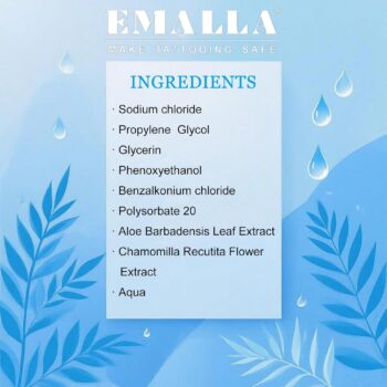 Emalla - Green Soap Anti Inflammatory Tattoo Wipes