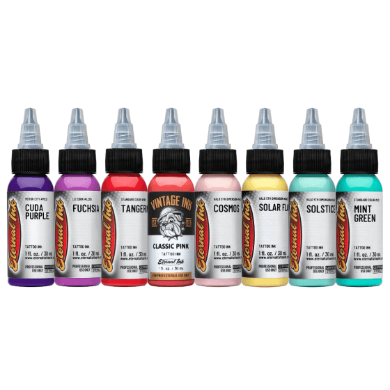 Eternal Ink - Russell Van Schaick Ink Set 1oz - Tattoo Everything Supplies