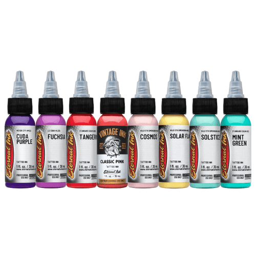 Eternal Ink - Russell Van Schaick Ink Set 1oz – Tattoo Everything