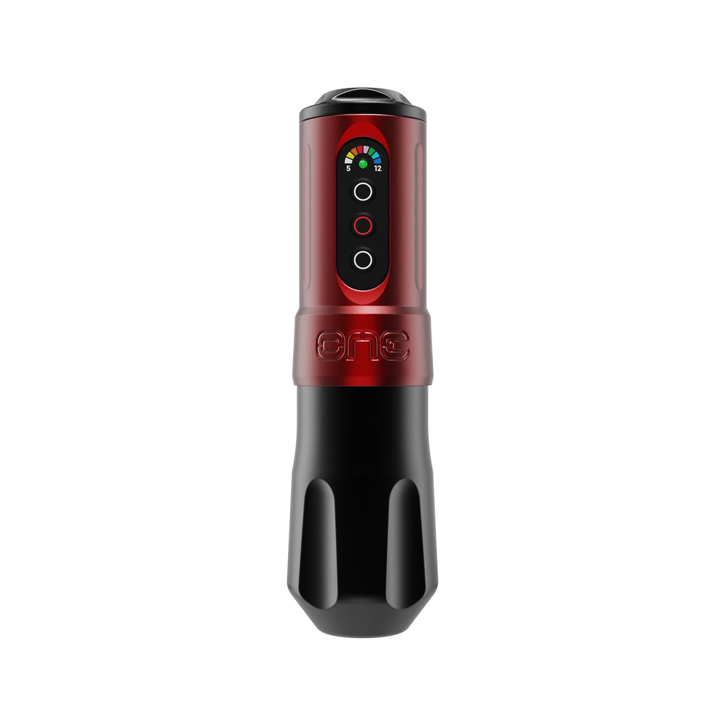 FK Irons One Tattoo Machine 4.0 mm Stroke - Yomico Red/Black