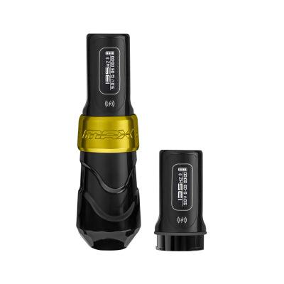 FK Irons Flux Max Tattoo Machine with 2 PowerBolt 2.0 - 4.5mm - Gold/Stealth
