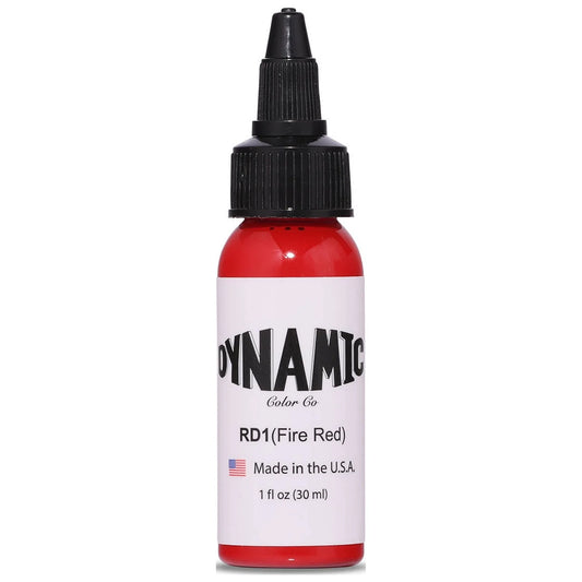 Dynamic Tattoo Ink Fire Red 1oz