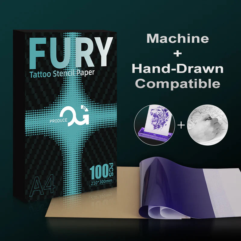 Fury Transfer Thermal  Paper - Purple 20 pack