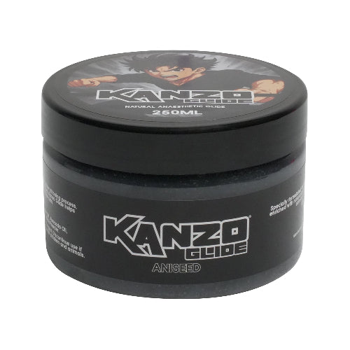 KANZO Glide aniseed product container on a white background