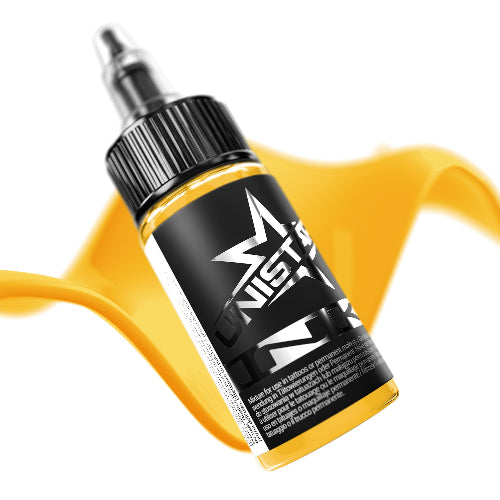Unistar Tattoo Ink - Golden Yellow 30ml