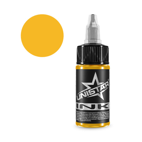 Unistar Tattoo Ink - Golden Yellow 30ml
