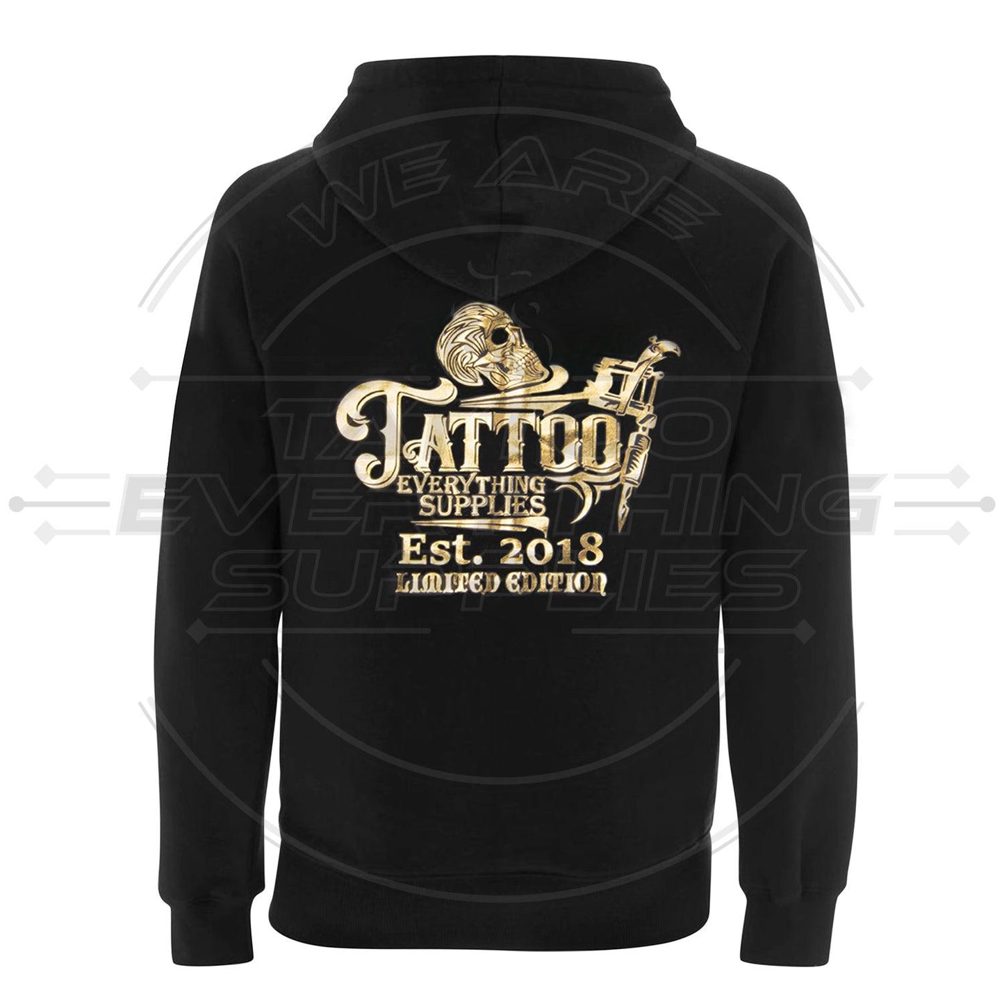 Tattoo Everything Supplies Hoody - Limited Edition Dark Navy/Gold