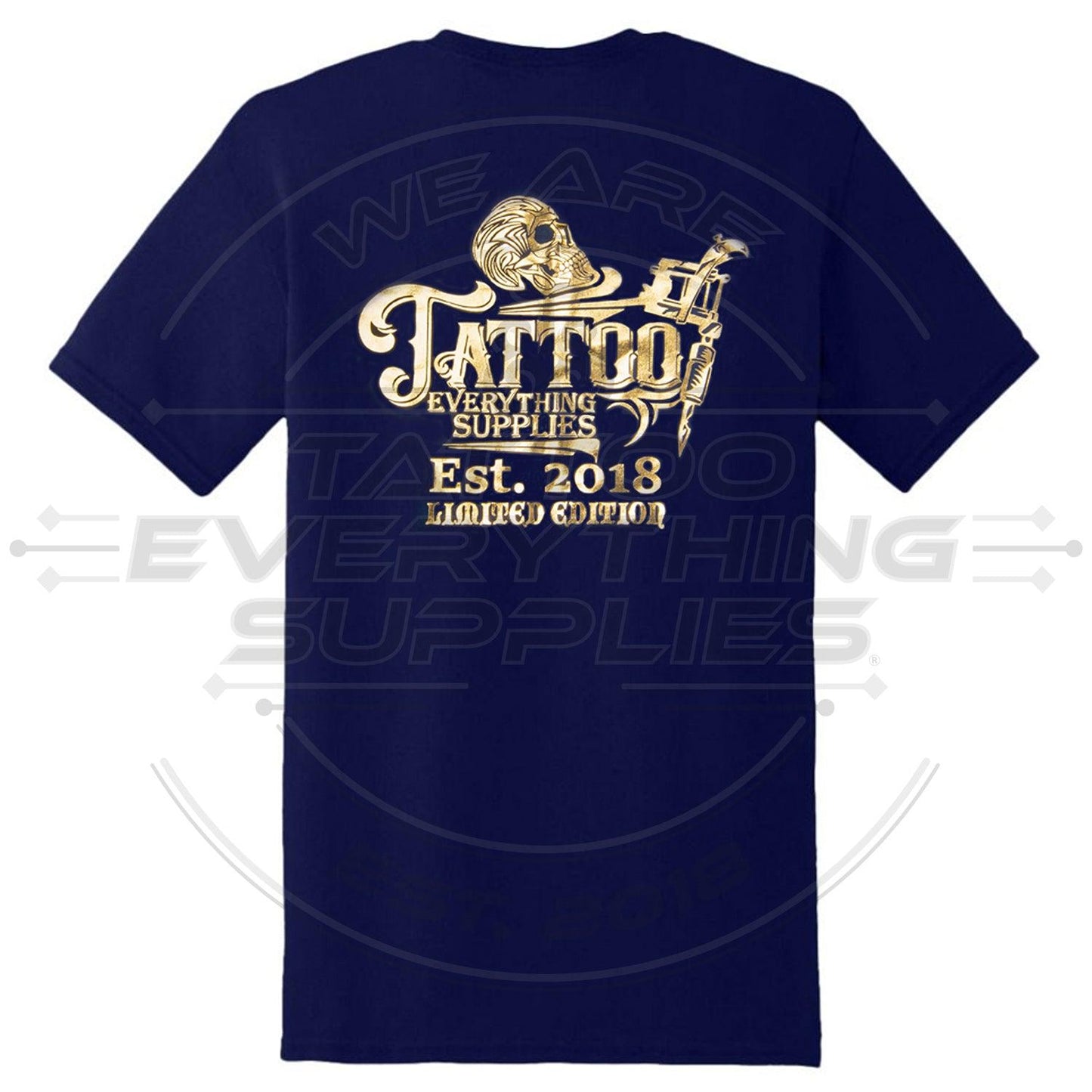 Tattoo Everything Supplies - T-Shirt - Limited Navy/Gold - WAS £15 PLUS VAT