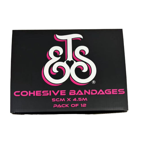 Cohesive Grip Tape 2" Tes - Black or Pink