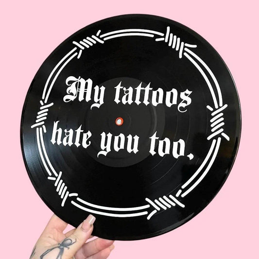 My Darling Death - My Tattoos Hate You - Wall Art