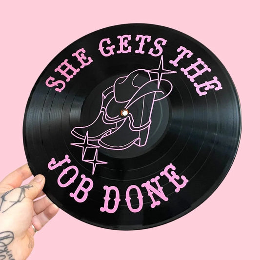 My Darling Death - She Gets The Job Done - Wall Art