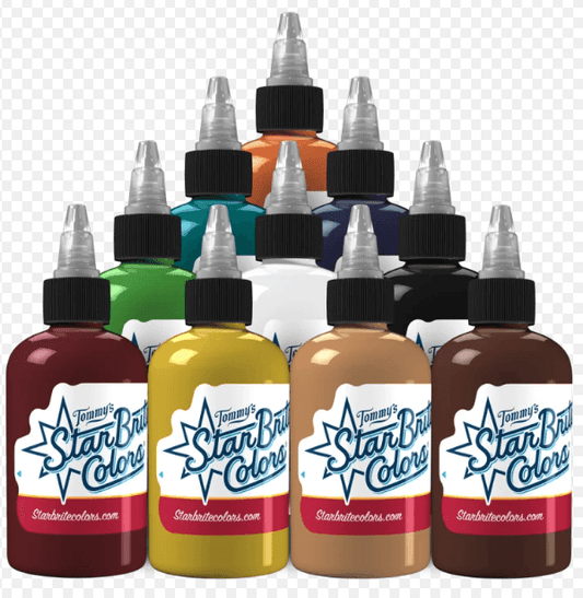 Starbrite Colors Tattoo Ink - Living Dead Set 1oz - Tattoo Everything Supplies