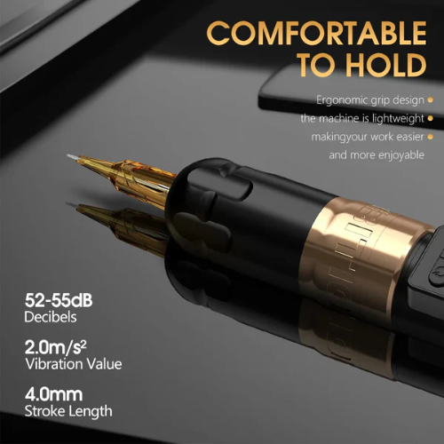 Soldier Max Ambition Wireless Tattoo Machine 4mm - 2 Batteries