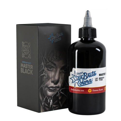 Starbrite Colors Tattoo Ink - Master Black 8oz