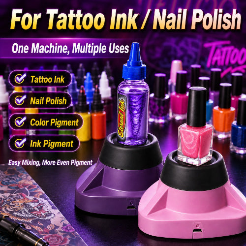 Electric Vortex Tattoo Ink Shaker - Pick your Colour