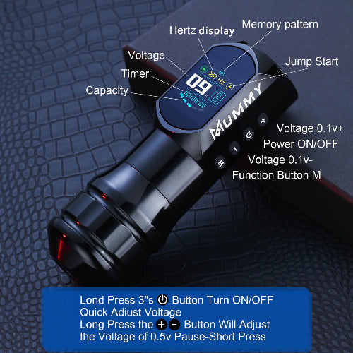Mummy SHORT - Direct Drive Rotary Machine 4mm