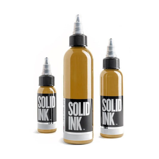 Solid Ink - Mustard - Tattoo Everything Supplies