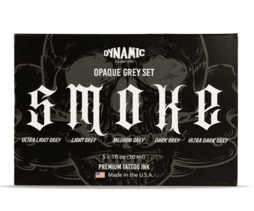 Dynamic Smoke Opaque Greys 1oz Set - Tattoo Everything Supplies