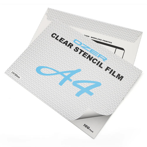 Thermal Ozer HD Transparent Stencil Paper 100 Pack