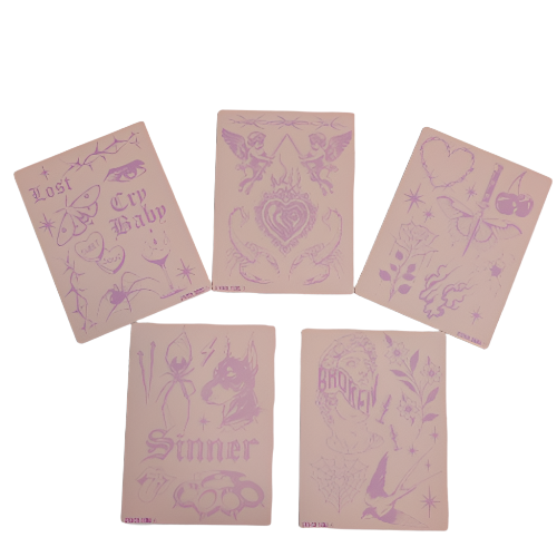 Stencil Skins - Tattoo Practice Skin