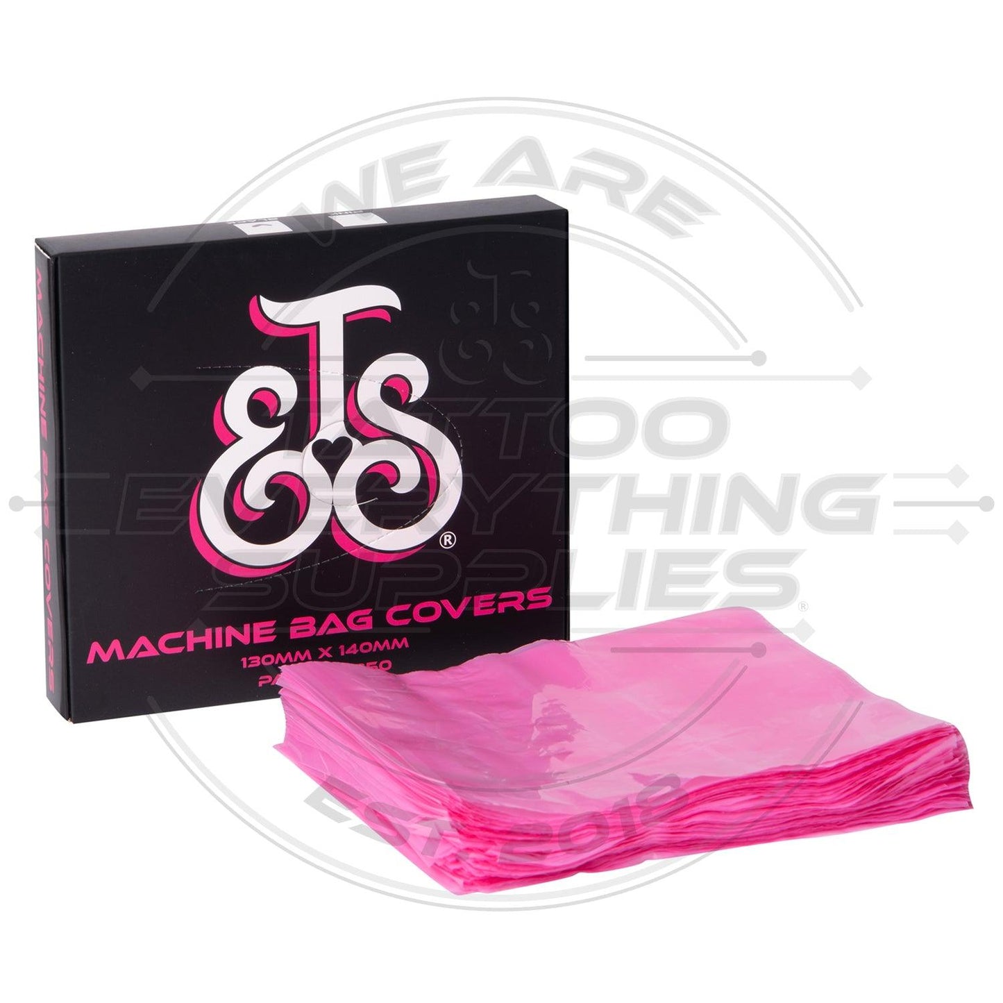 TES Hygiene Covers (Clip cord, Wash Bottle, Pen and Machine Bags) - Tattoo Everything Supplies