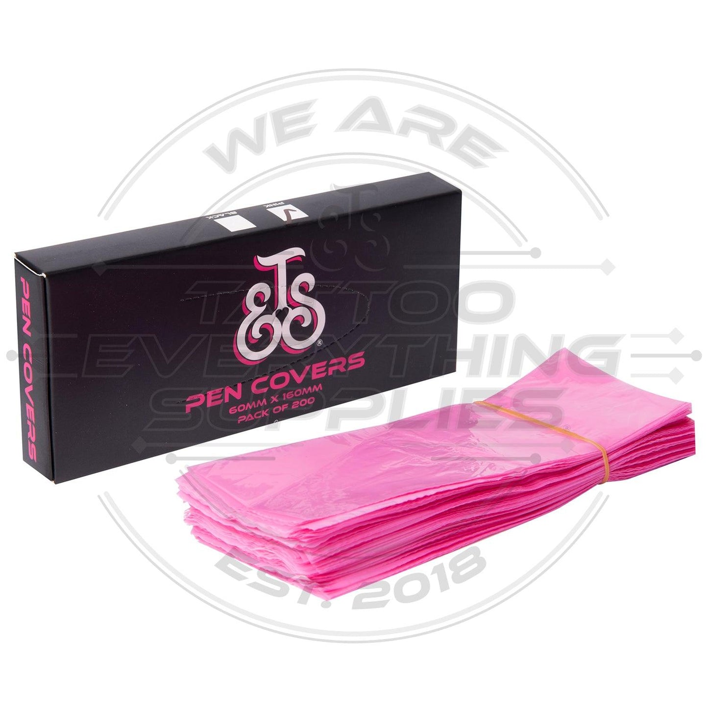 TES Hygiene Covers (Clip cord, Wash Bottle, Pen and Machine Bags) - Tattoo Everything Supplies