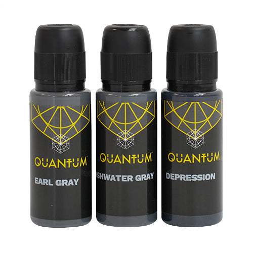 Quantum Ink - Opaque Grey - 1oz Set of 3